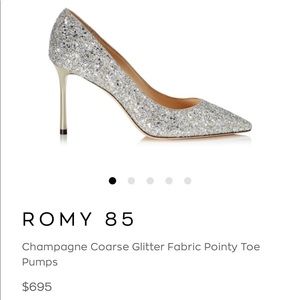 Jimmy Choo Romy 85 Tea Rose